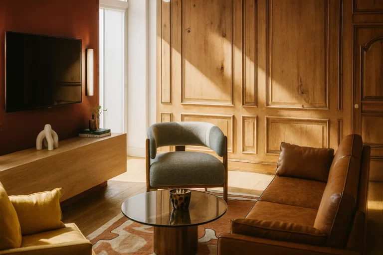 Appartement ancien rénové à Paris, volumes et caractère d'origine mis en valeur
